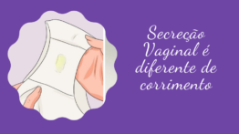 Secreção Vaginal é diferente de corrimento